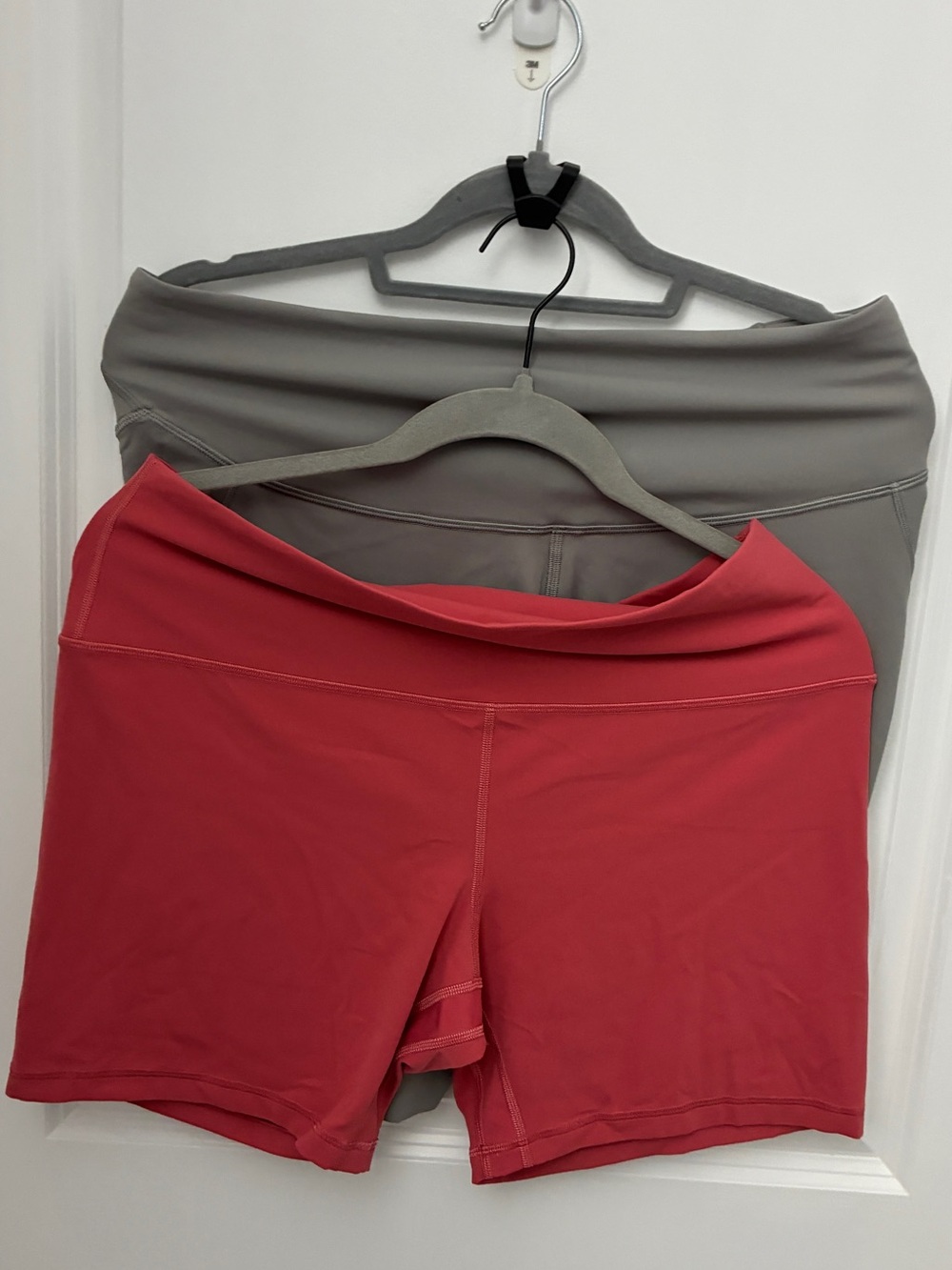 Lululemon Align High-Rise Shorts Bundle Size 14 Gray & Coral.